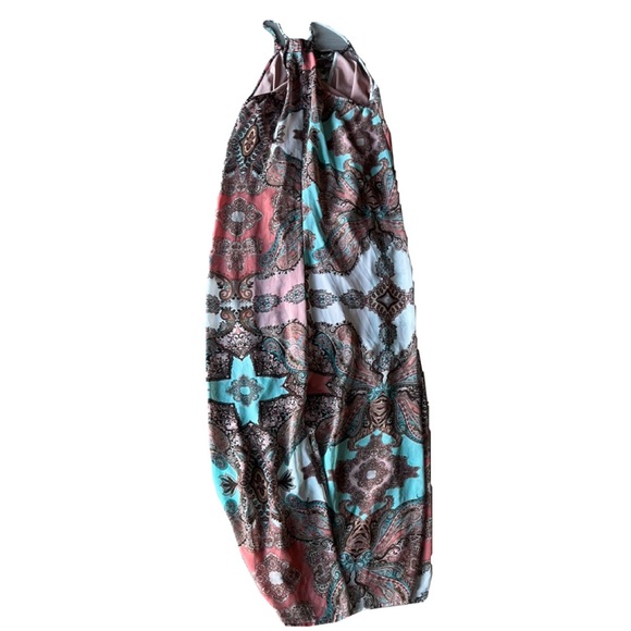 Women's long boho maxi dress - Picture 2 of 3